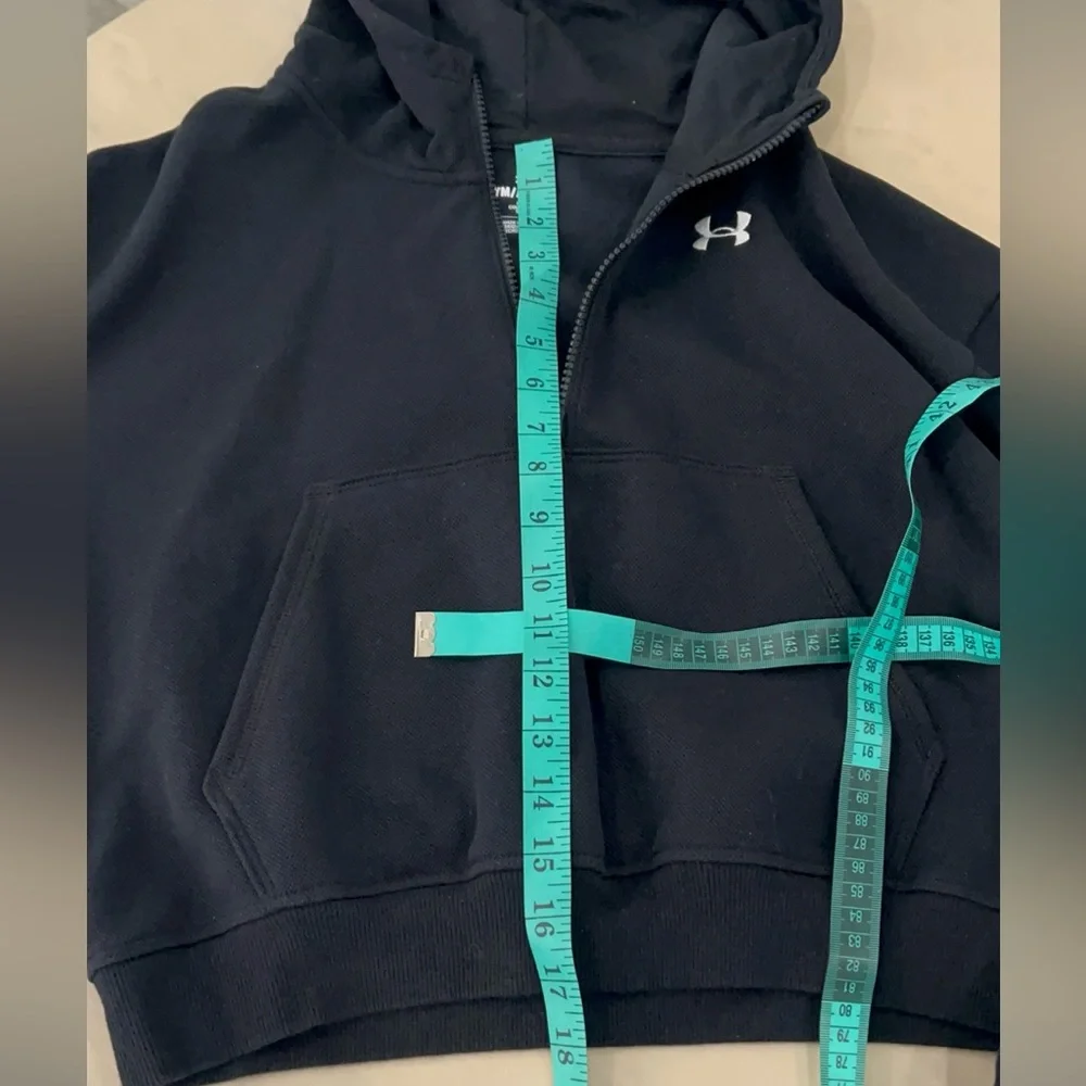 Under Armour Girls Black Hoodie Sweatshirt